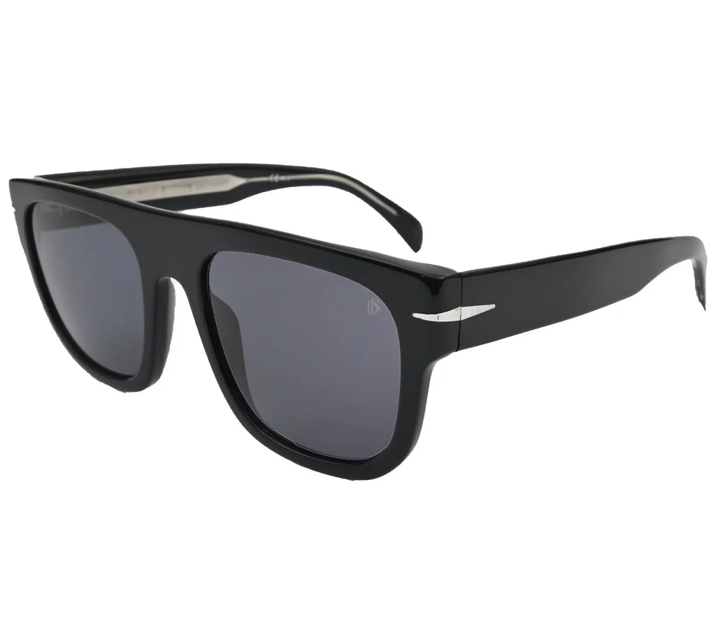 David Beckham DB7044/S, Sunglasses – Black Frame with Dark Lenses