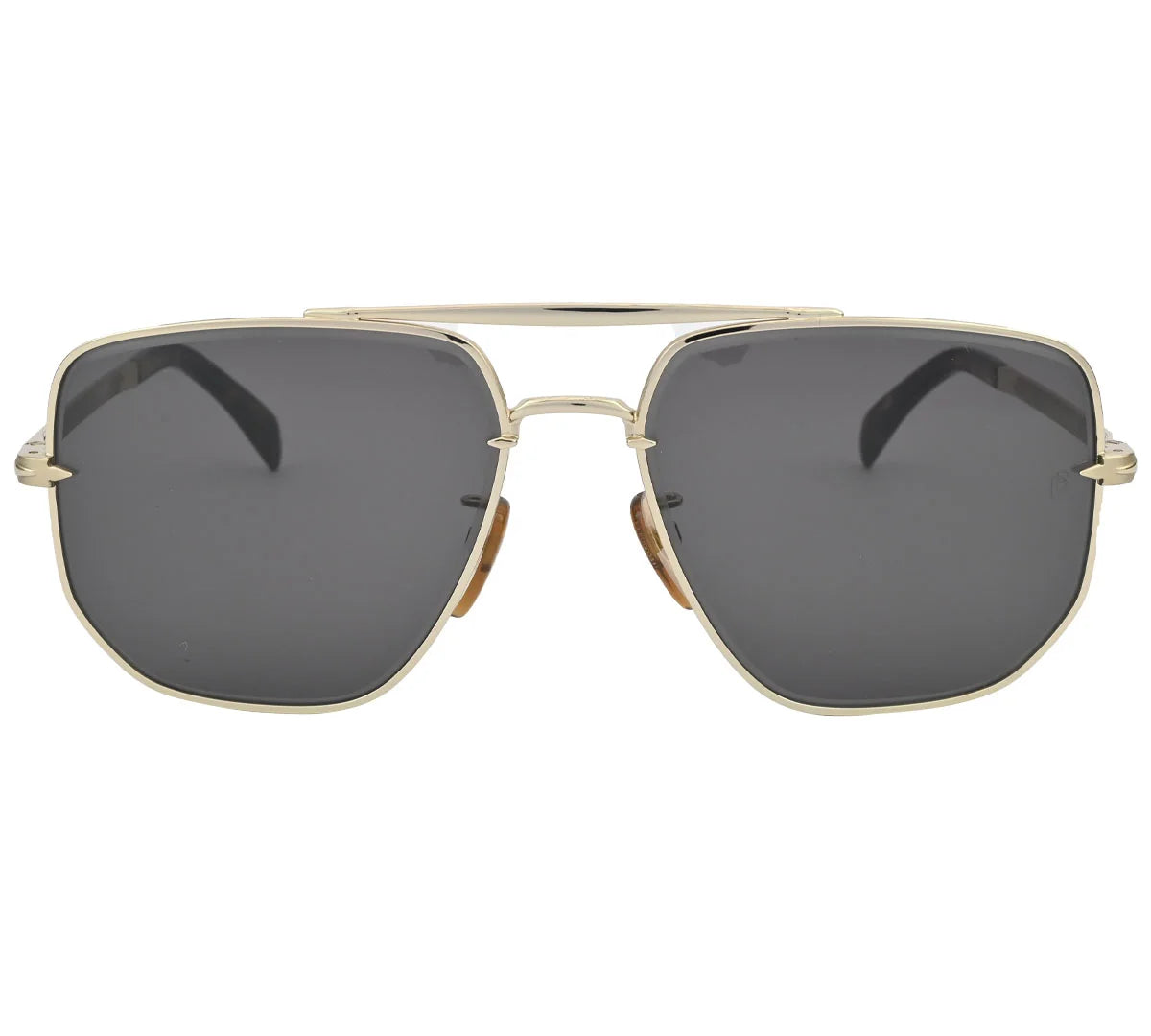 David Beckham DB7001/S, Sunglasses – Gold Frame with Dark Lenses