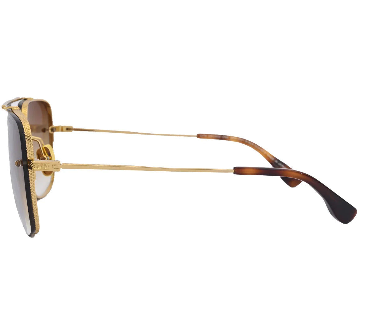Dita Luxury Dual-Tone Sunglasses - Gold