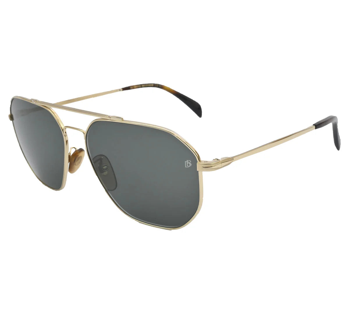 David Beckham DB104/S, Aviator Sunglasses – Gold Frame