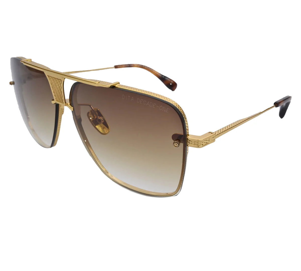 Dita Luxury Dual-Tone Sunglasses - Gold