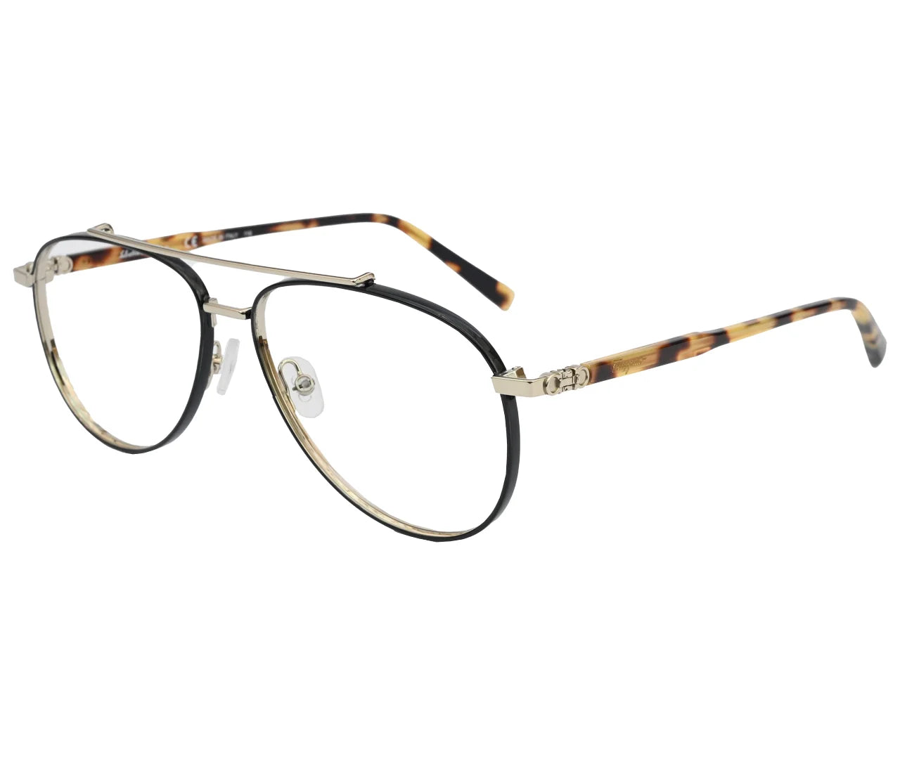 Salvatore Ferragamo SF2184, Eyeglasses – Timeless Gold and Tortoiseshell Elegance