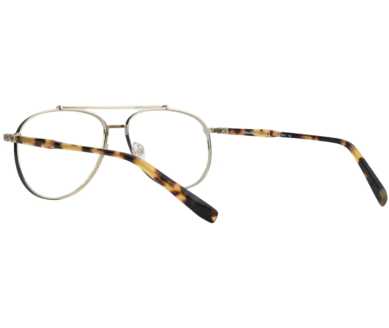 Salvatore Ferragamo SF2184, Eyeglasses – Timeless Gold and Tortoiseshell Elegance