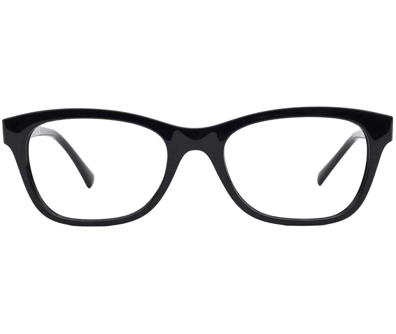 Vogue VO5424-B, Eyeglasses – Black Frame with Gold Logo Detail
