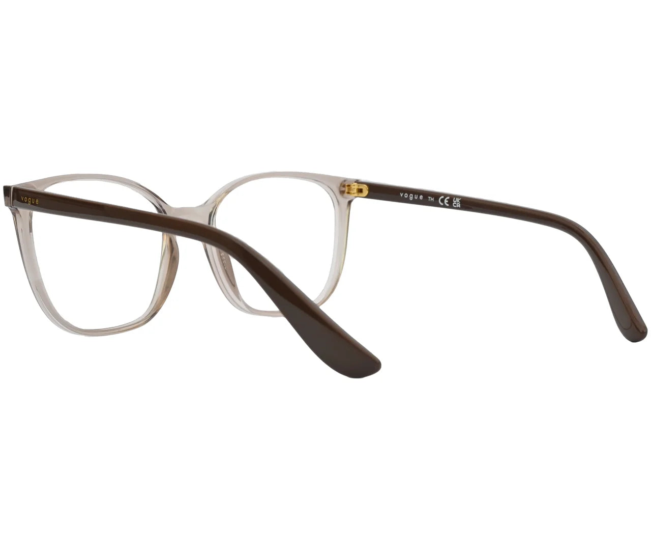 Vogue VO5356, Eyeglasses – Elegant Brown Transparent Frame