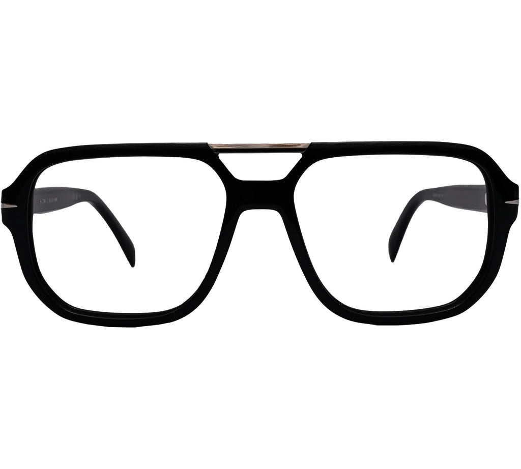 Premium Black Pilot Eyeglasses
