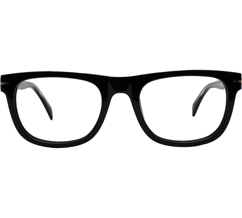 Premium Black Square Eyeglasses