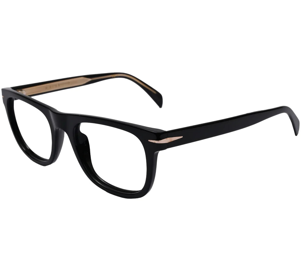 Premium Black Square Eyeglasses