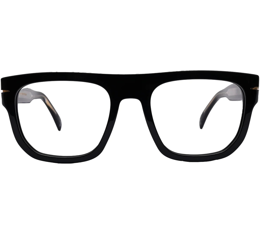 Premium Black Square Eyewear Frame