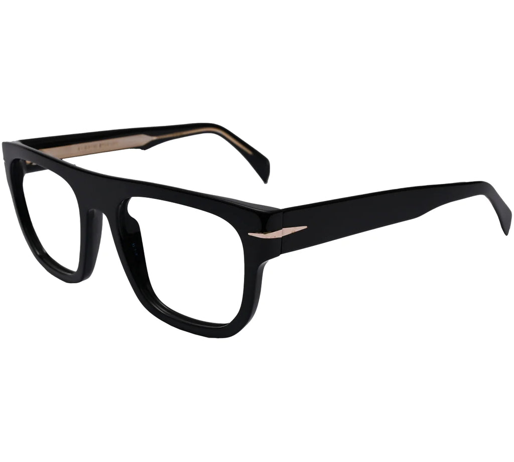 Premium Black Square Eyewear Frame