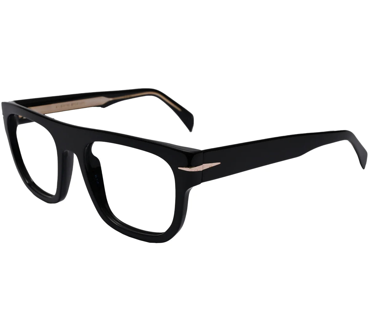 Premium Black Square Eyewear Frame