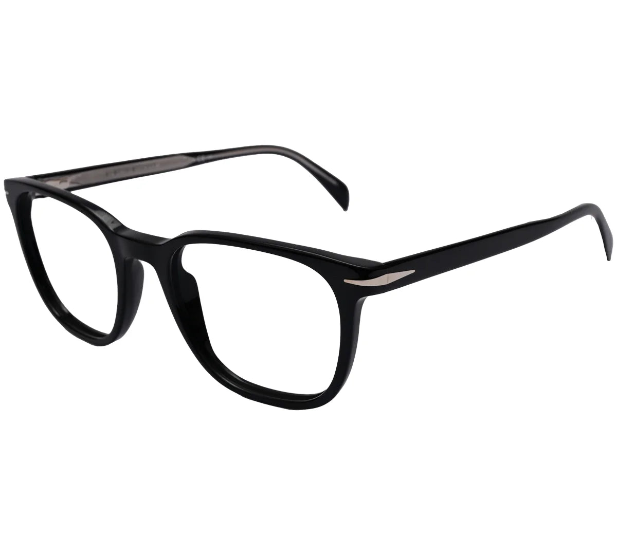Classic Black Square Eyewear Frame - Inspired by David Beckham