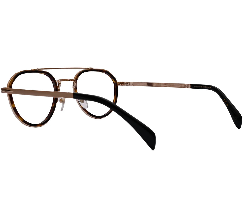 Vintage-Inspired Round Frame with Gold Metal Finish