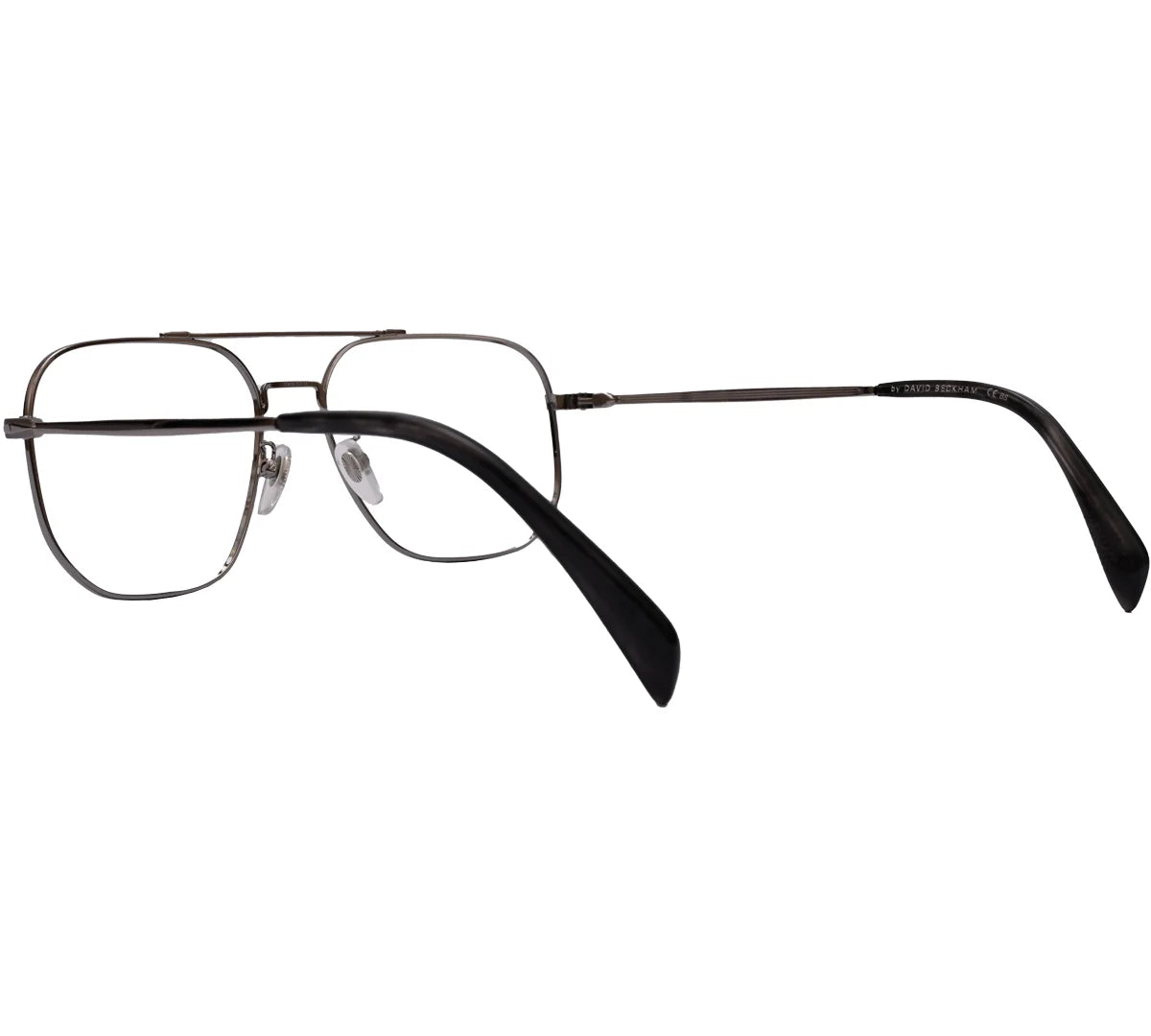 Modern Aviator Gray Metal Frame