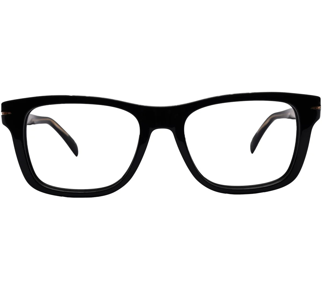 Premium Black Rectangular Eyeglasses