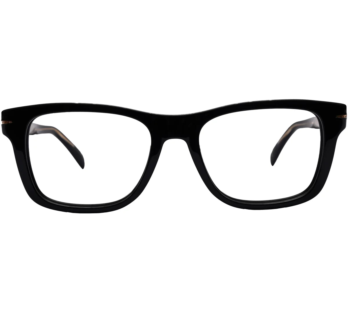 Premium Black Rectangular Eyeglasses