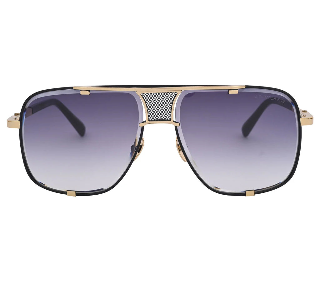 Dita-Inspired Premium Gold-Accented Sunglasses