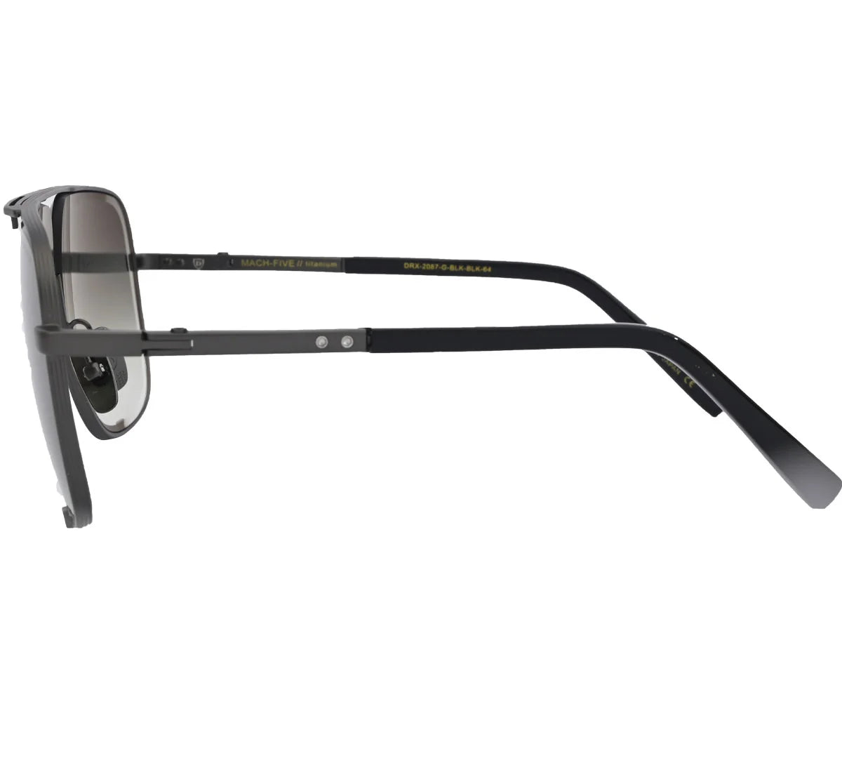 Dita Mach Five-Inspired Sunglasses - Black