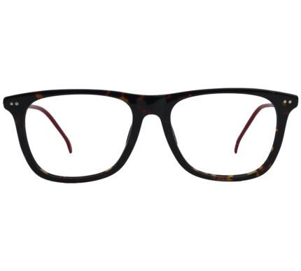 Carrera-Inspired 144N, Tortoise Shell Frame with Red Temples - Eyekart Exclusive
