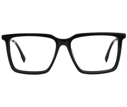 Karl Lagerfeld KL6114, Black Frame with Metal Temples - Eyekart Premium Edition
